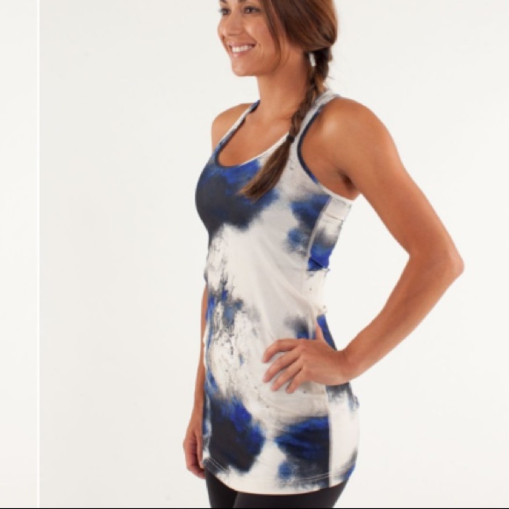 Lululemon Cool Racerback Milky Way Multi Size 6